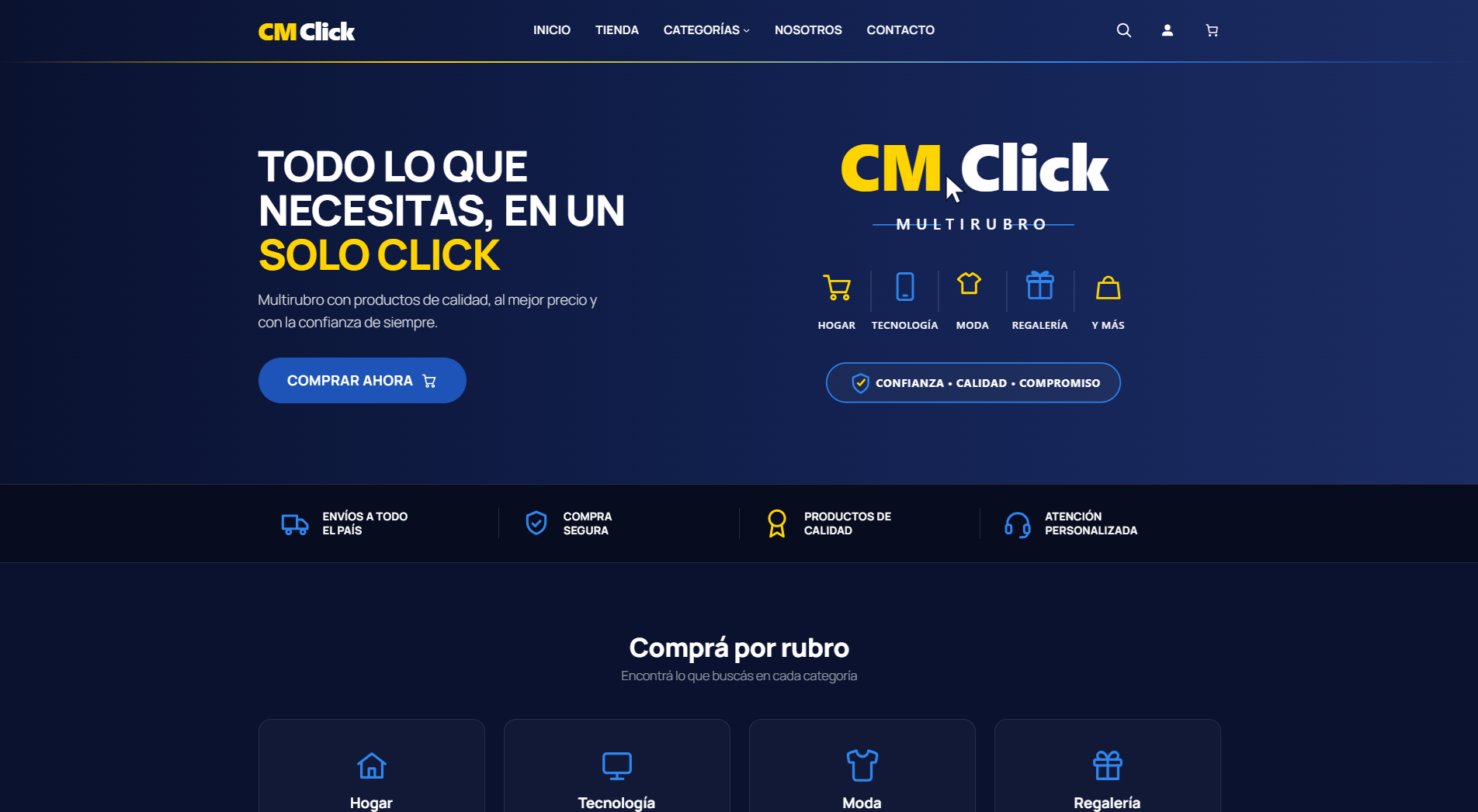 Captura de CM Click
